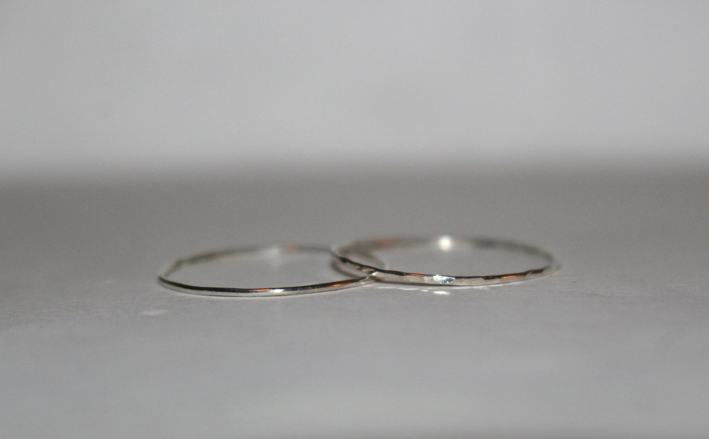 Skinny Delicate Sterling Silver Stacking Ring